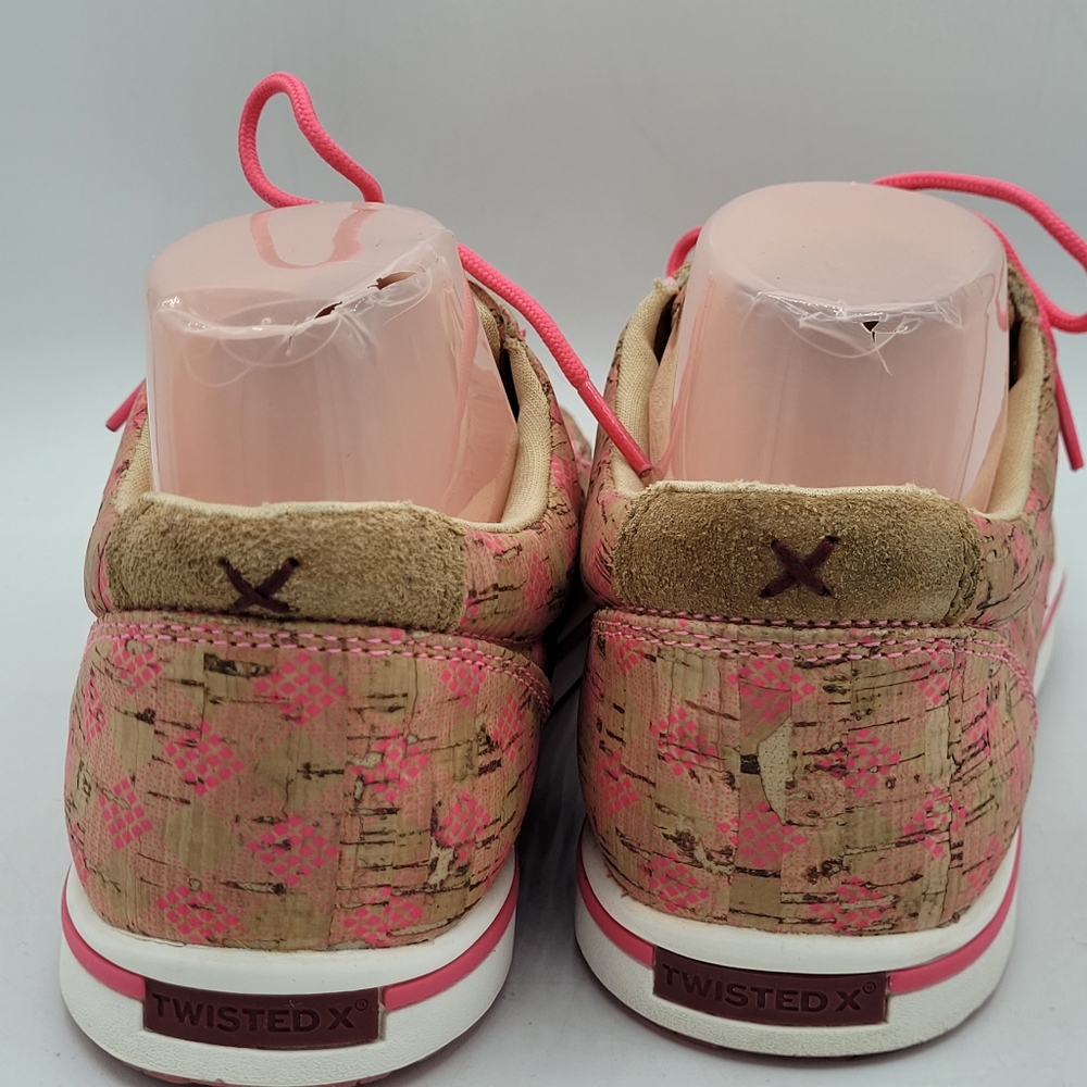 Twisted X Breast Cancer Awareness Shoes Size 8.5 M - Picture 4 of 16